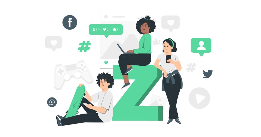 Generation Z in the organization نسل زد